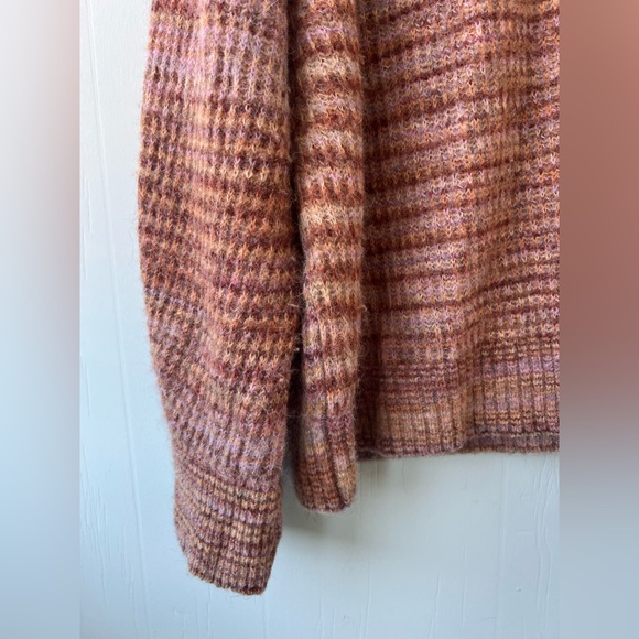 EVERLANE Cocoon Crew Neck Alpaca Sweater - Red Tonal (size XL) - Picture 6 of 13